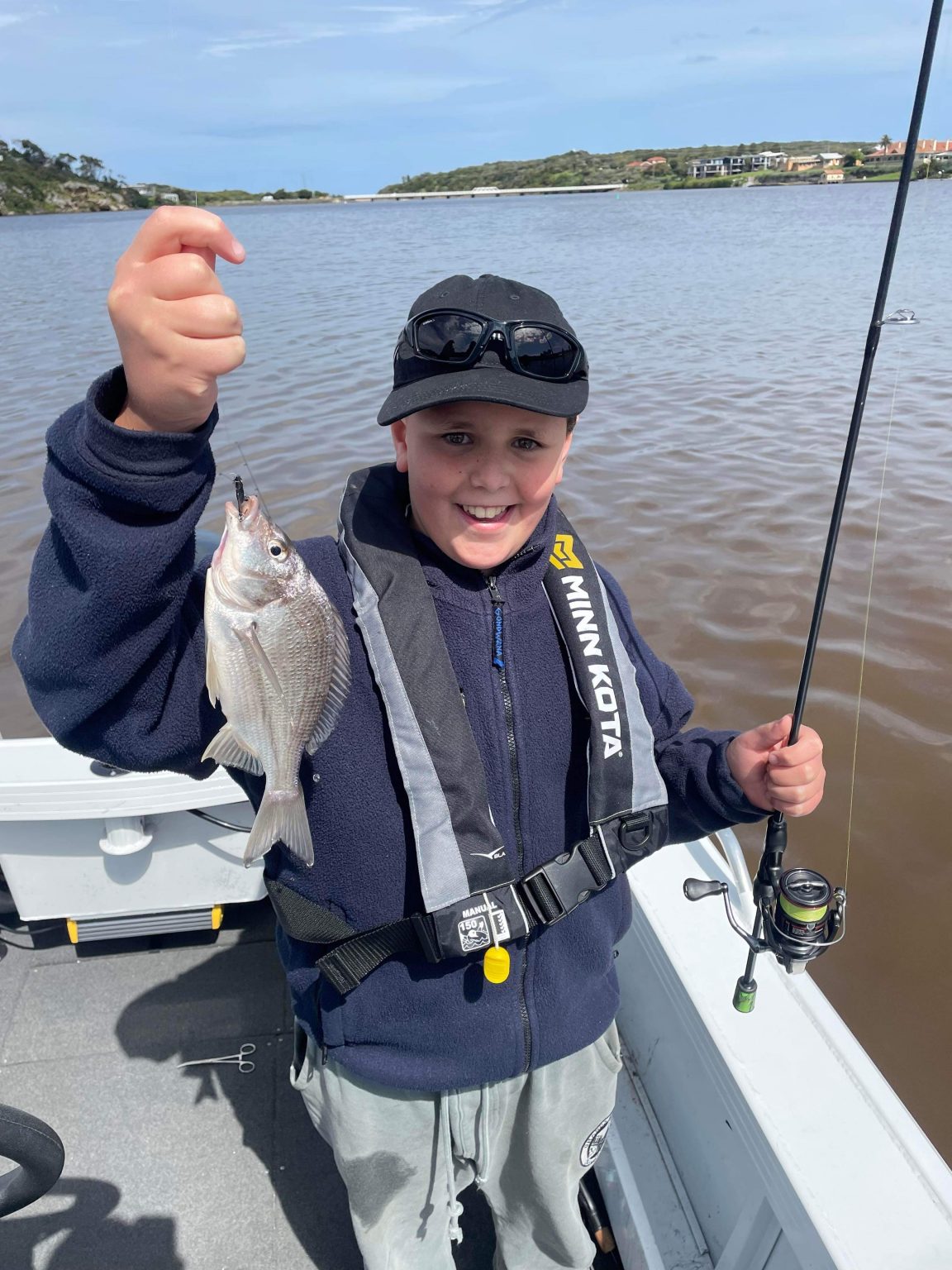 First Lure Bream For Harry