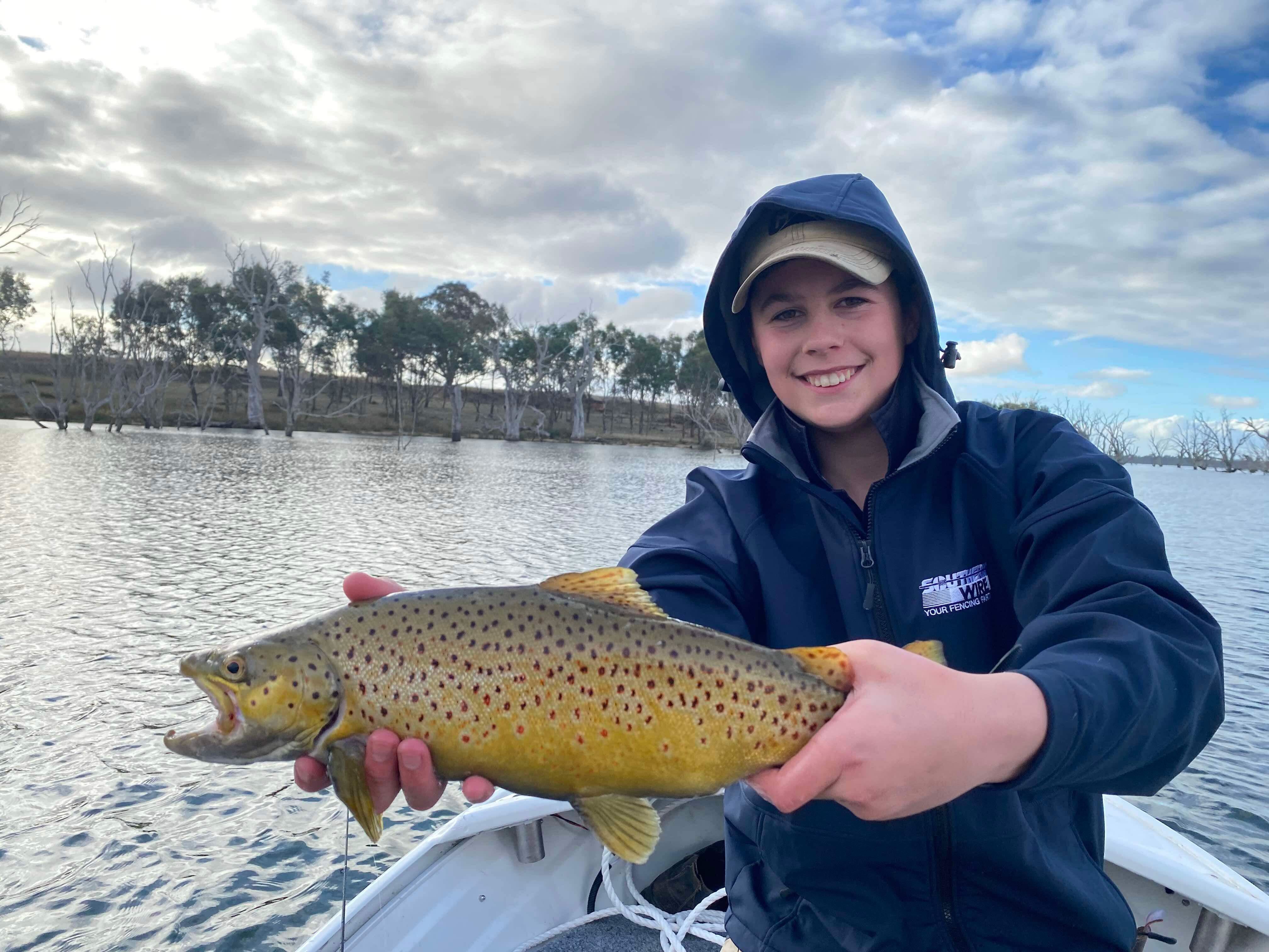 Trolling Toolondo Trout