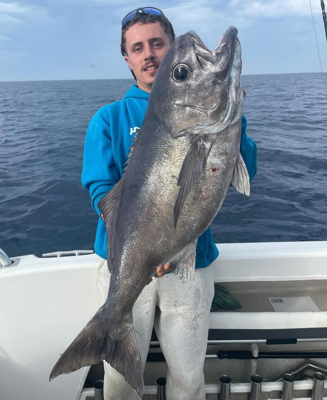 Big blue eye from the deep