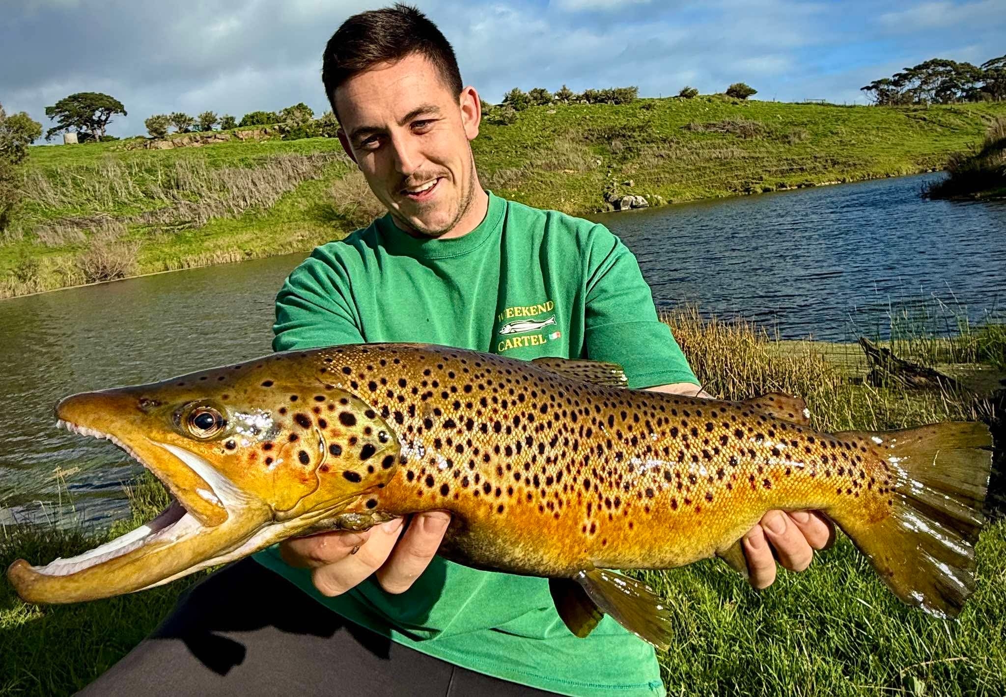 Winter = Trout time